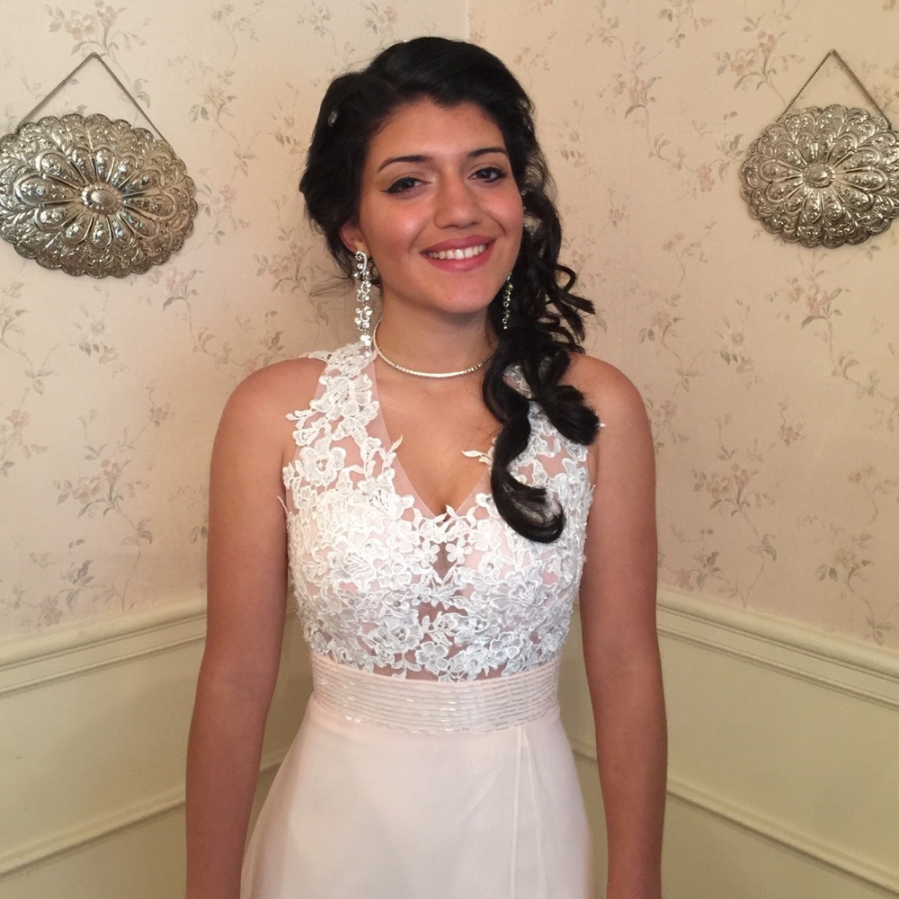 Light Pink Prom Dress - Picture 3 of 3